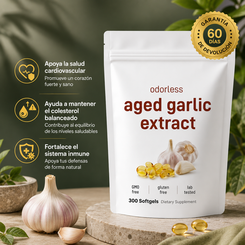 Extracto de ajo Envejecido 300 Capsulas