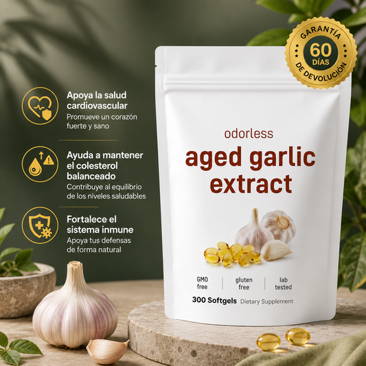 Extracto de ajo Envejecido 300 Capsulas
