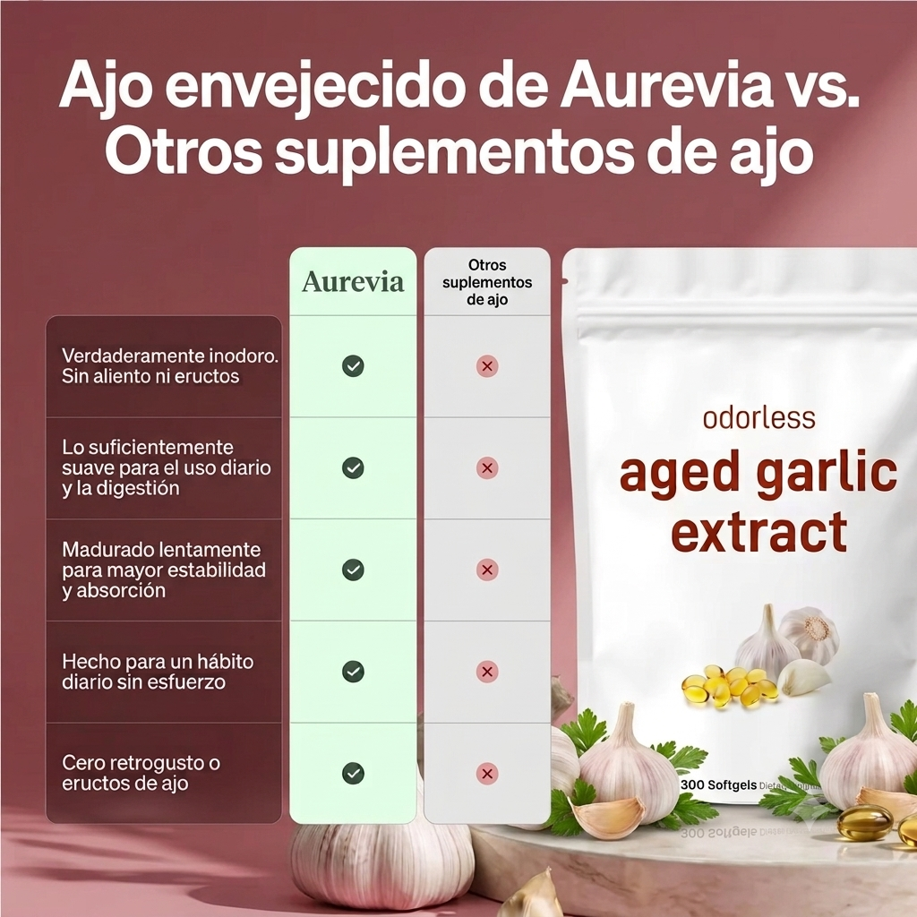 Extracto de ajo Envejecido 300 Capsulas