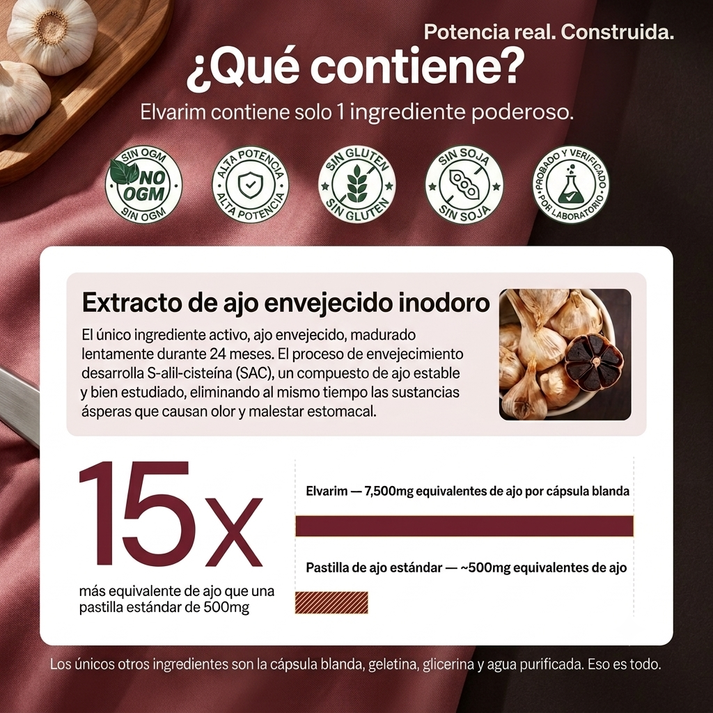 Extracto de ajo Envejecido 300 Capsulas