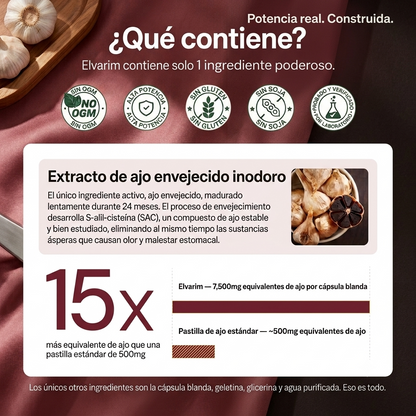 Extracto de ajo Envejecido 300 Capsulas